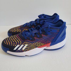 NEW Adidas D.O.N. Issue 4 Kansas Jayhawks Basketball Shoes GZ9731 Size 12.5 Blue